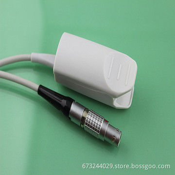 HOT!NONIN 8640/8604D adult finger clip spo2 sensor with lemo 6pin medical TPU,CE&ISO13485 proved
